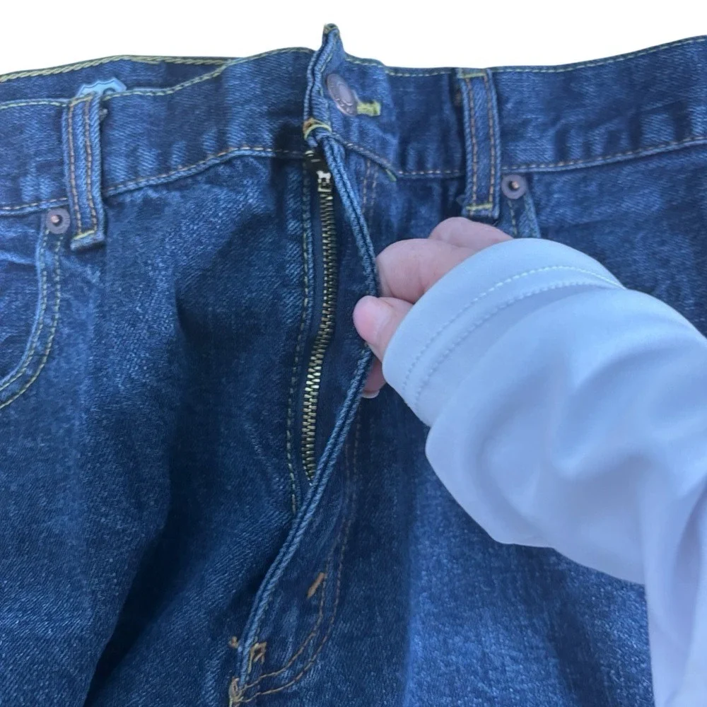 Route 66 Mens RT66 Low Rise Bootcut‎ Jeans 36x34 Denim Pants 5-Pocket Style #682